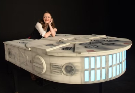 Millennium Falcon Spaceship Piano