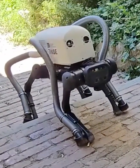 Robot Dog Vacuum Cleaner