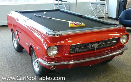 Ford Mustang Pool Table