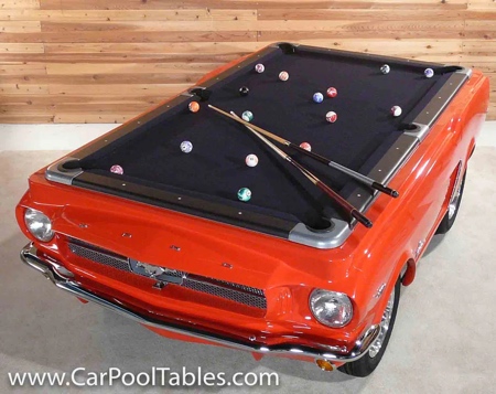 Recycled Car Pool Table