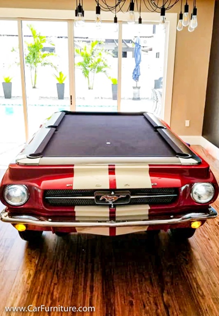 Vintage Car Pool Table