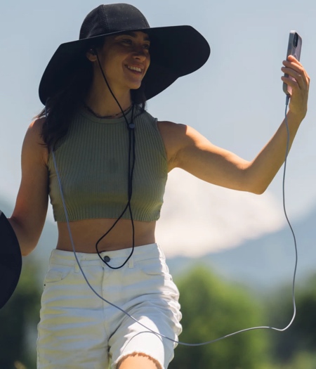 Solar Charging Power Hat