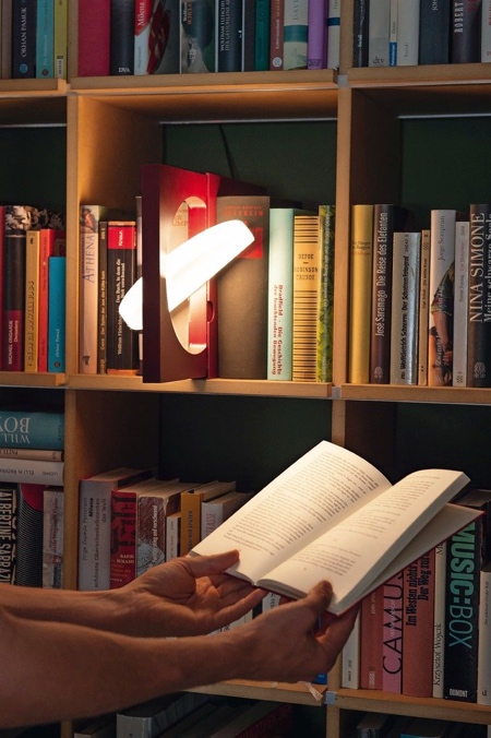 Book Lamp by Dirk Vosding