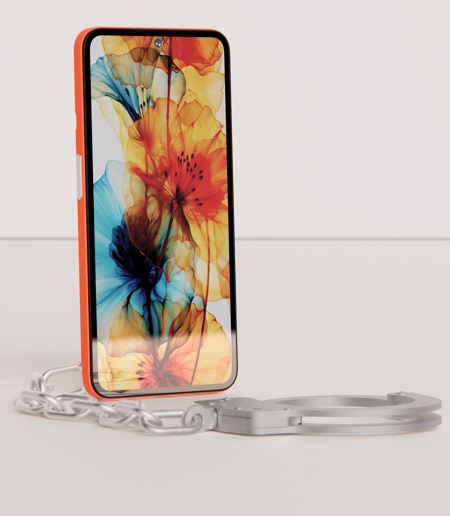 Phone Handcuffs by Bored Eye