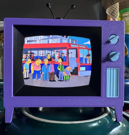 Small Simpsons TV