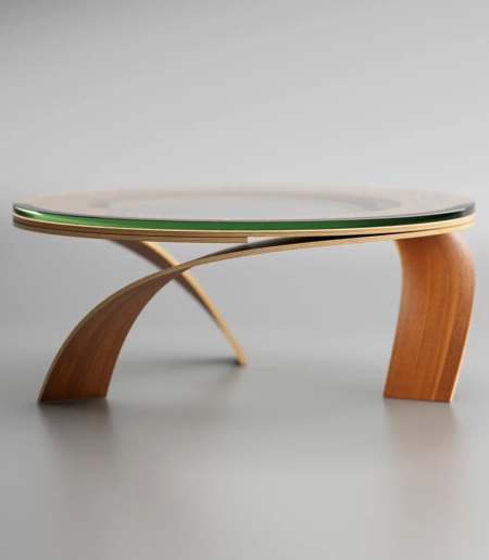 Vortex Shaped Coffee Table