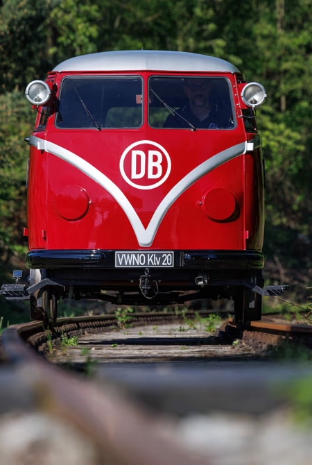 Volkswagen Bus on Rails