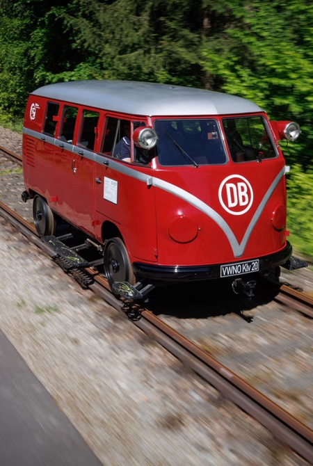 VW Camper on Rails