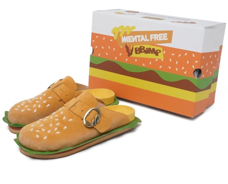 BBIMP x MENTAL FREE Burger Slippers