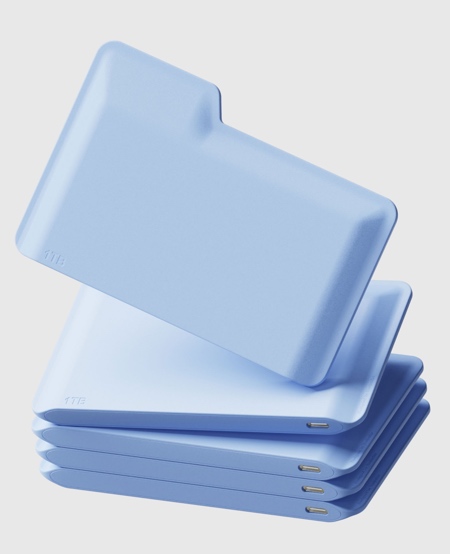 Folder Shaped External Hard Drive