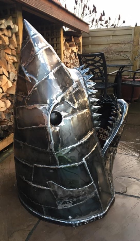 Jaws Fire Pit by Burned by Design