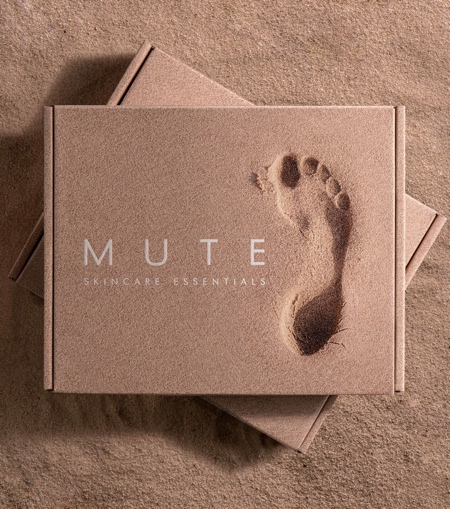 Backbone Branding MUTE Foot Scrub Packaging