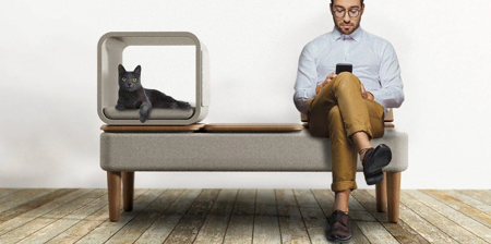 Cat Couch by Tomoya Ono