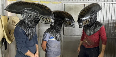 Realistic Alien Mask