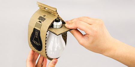 Green Depot Light Bulb Packaging