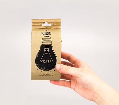 Light Bulb Packaging by Hyunseo Yoo