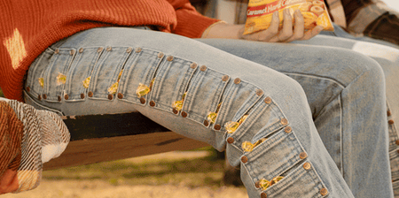 Jeans with 30 Tiny Pockets