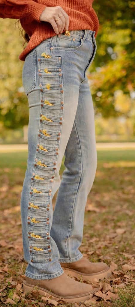 Werther's Jeans with 30 Tiny Pockets