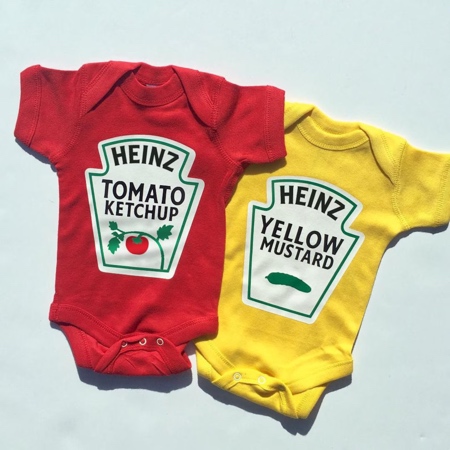 Ketchup and Mustard Baby Costume