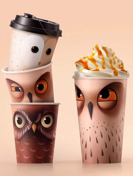 Owl Coffee Packaging by Backbone Branding