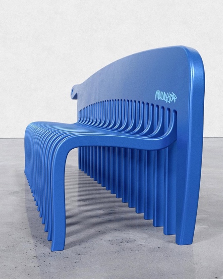 Muddycap Comb Bench