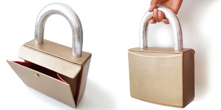 Padlock Handbag by Kobi Levi