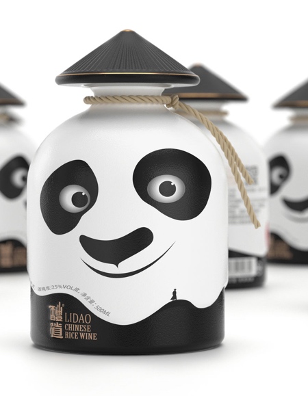 Panda Wine Packaging