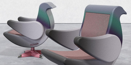 Pigeon Chair by Muddycap