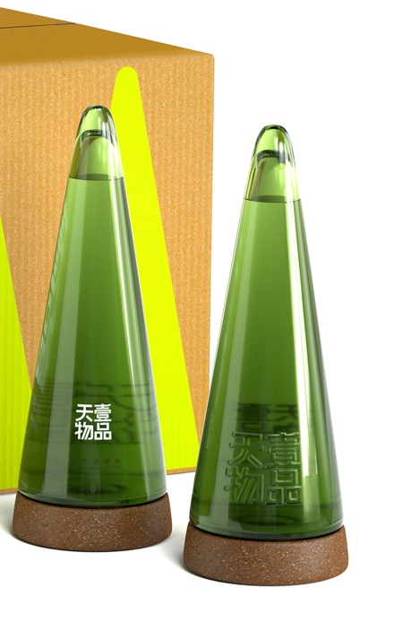 Christmas Tree Shaped Water Bottle