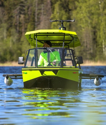 Amphibious Bike Camper