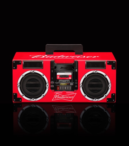 Budweiser Beer Boombox Packaging