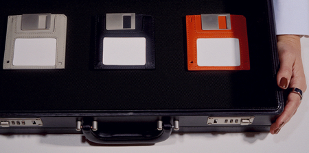 Floppy Disk Wallet