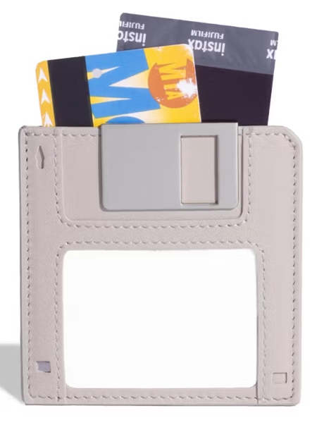 Floppy Disk Wallet by Nik Bentel