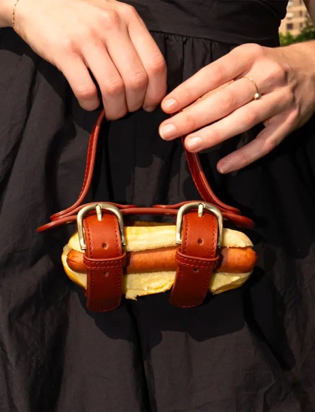 Hot Dog Purse by Nik Bentel