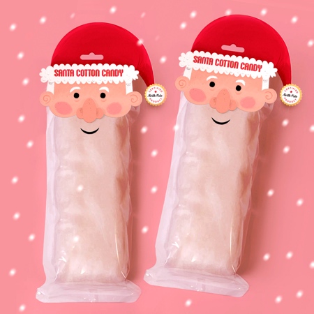 Santa Claus Cotton Candy Packaging