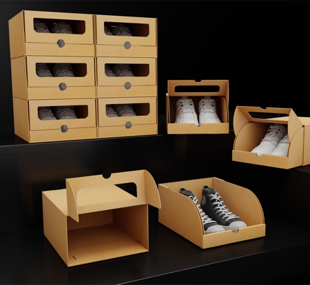 Stackable Shoe Boxes