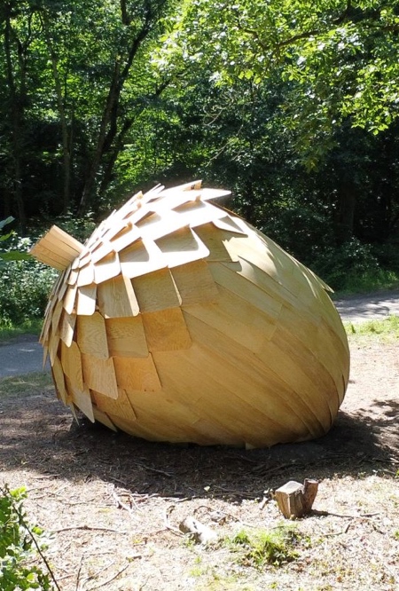 Acorn Shaped Meditation Pod