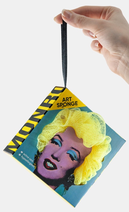 Marilyn Monroe Sponge Packaging