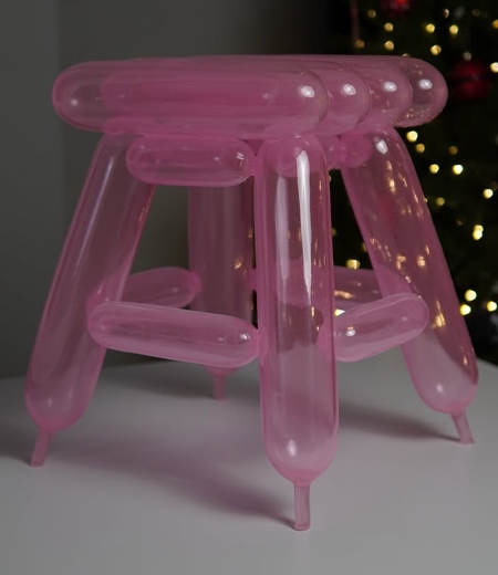 Chair Made of Balloons