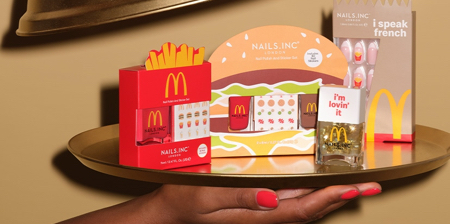 McDonald's Fries and Burger Nails