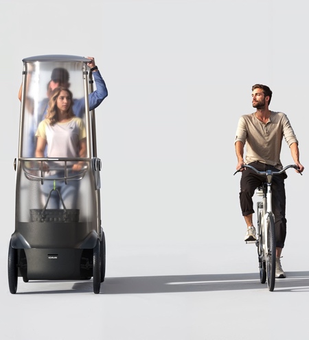 Autonomous Multi-Person Scooter