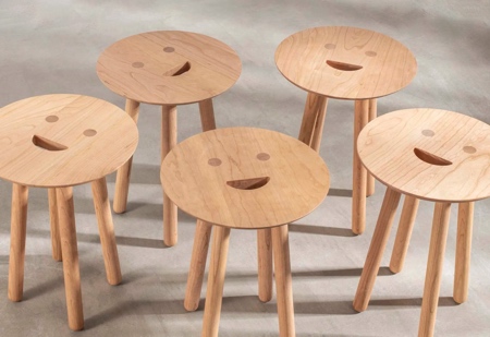 Smile Stool by Jaime Hayon for Benchmark