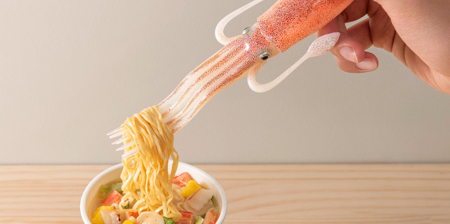 Cup Noodle Squid Fork