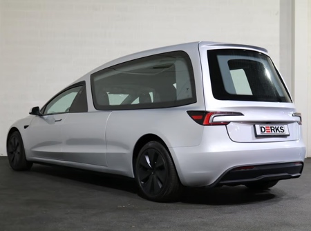 Tesla Hearse 3 Facelift Funeral Car