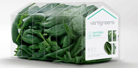 Greenhouse Spinach Packaging