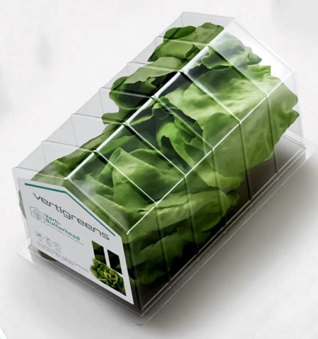 House Shaped Spinach Packaging