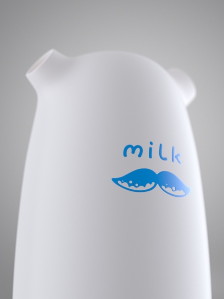 Viking Milk Bottle by Dmitry Patsukevich