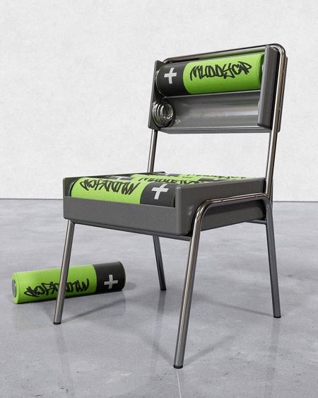 Batteries Chair