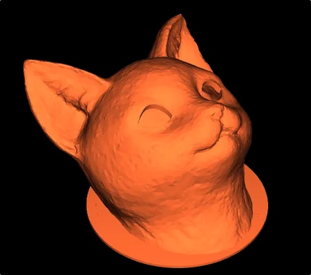 3D Printed Cat Lamp