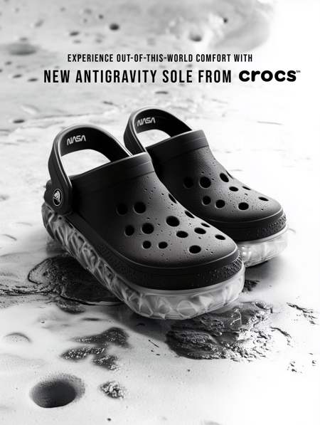 Vadim Sadovski CROCS x NASA Shoes